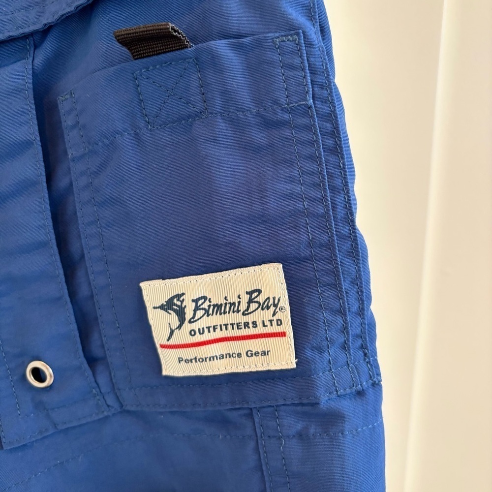 Bimini Bay Outfitters LTD Men's Performance Fishing Gear Cargo Shorts Size 40 - Picture 5 of 11